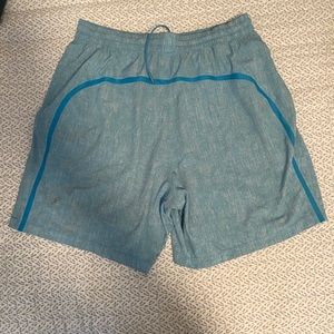 Used Mens 7” lululemon shorts size Large